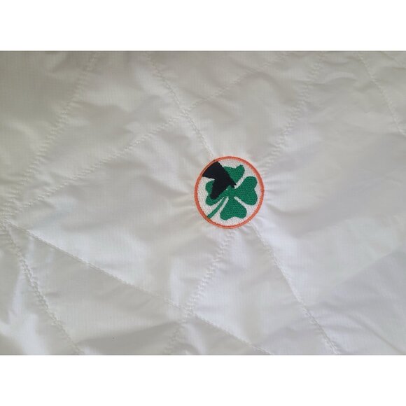 NWT KJUS Men’s Retention Vest White Size 50 Quilted Full Zip Company Embroidery - Picture 9 of 11